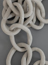 Neutral Stone Link Chain