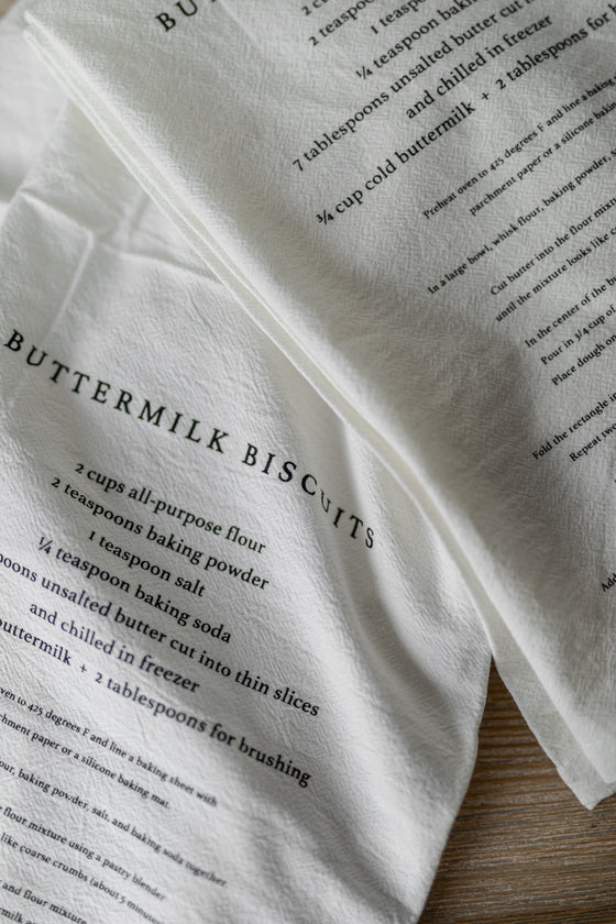 Buttermilk Biscuits Tea Towel