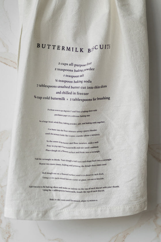Buttermilk Biscuits Tea Towel