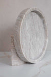 Beige Marble Round Tray