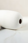 Mini Cylinder Ceramic Textured Vase